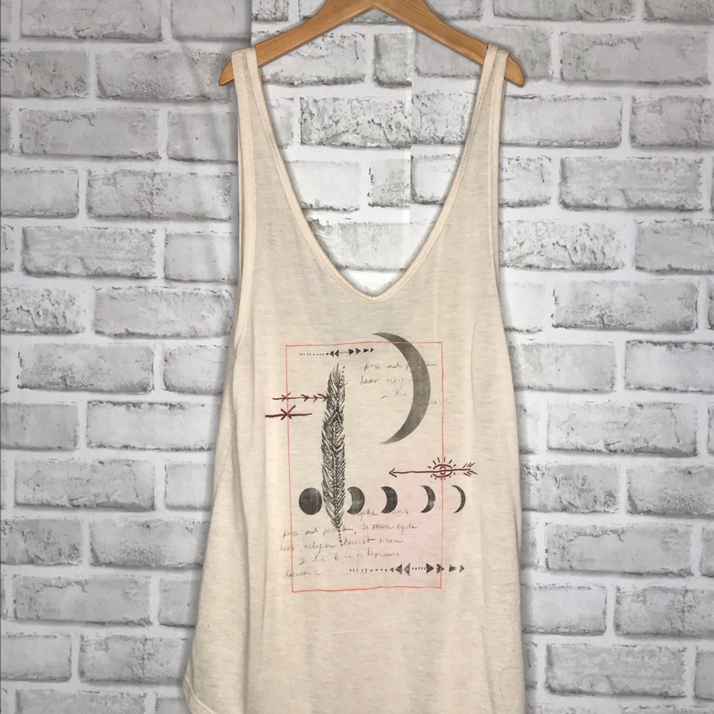 Moon Phases Target Tank Top